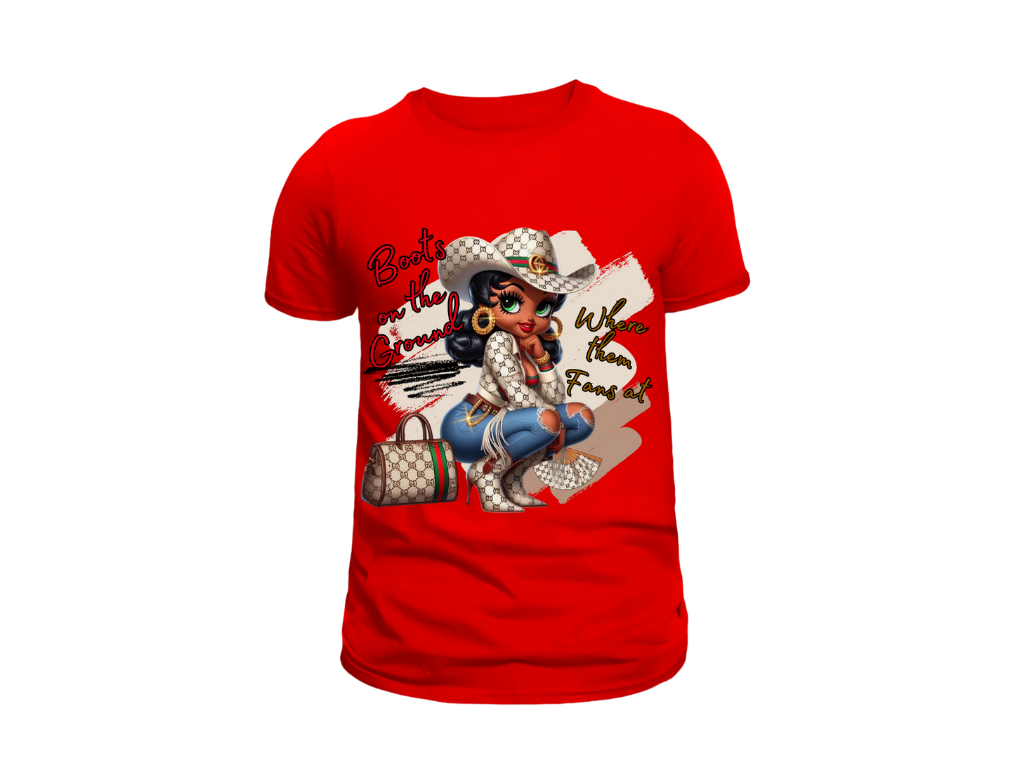 BOOTS ON THE GROUND T-SHIRT