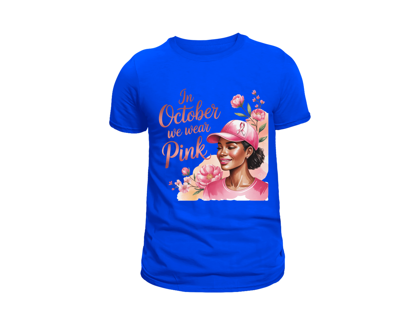 IN OCTOBER WE WEAR PINK T-SHIRT