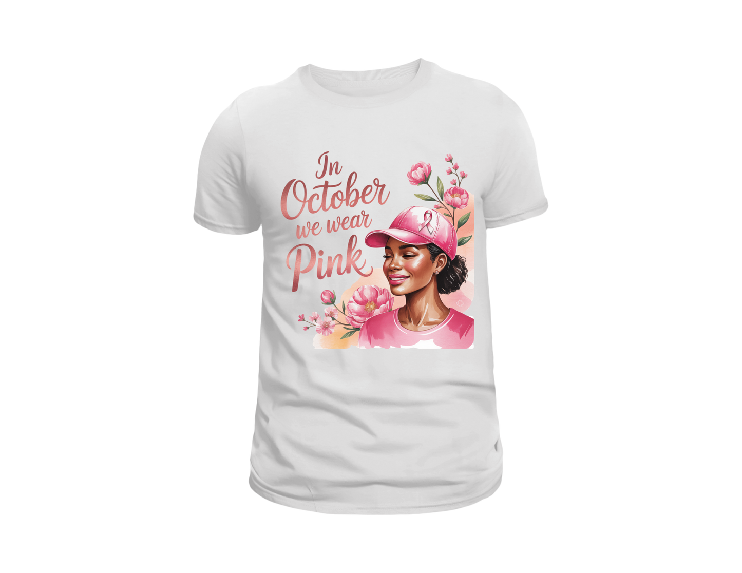 IN OCTOBER WE WEAR PINK T-SHIRT