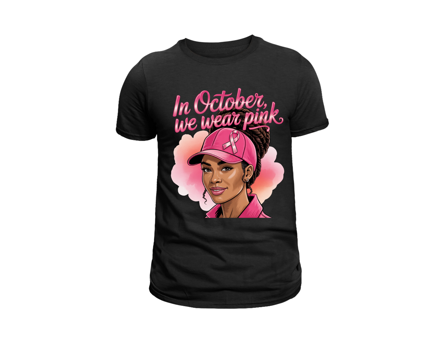 IN OCTOBER WE WEAR PINK T-SHIRT