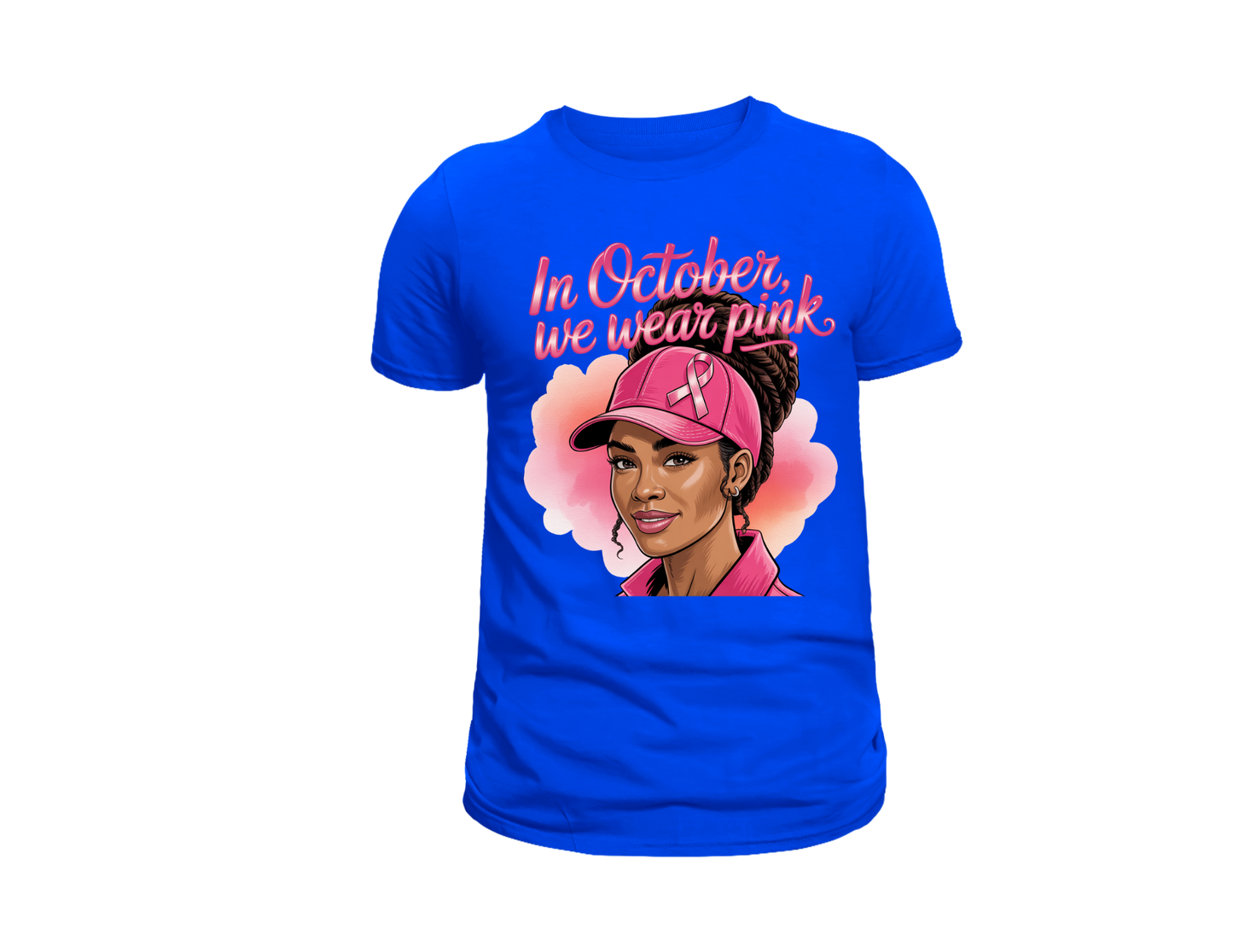 IN OCTOBER WE WEAR PINK T-SHIRT