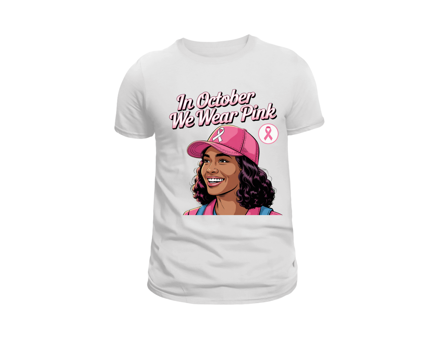 IN OCTOBER WE WEAR PINK T-SHIRT