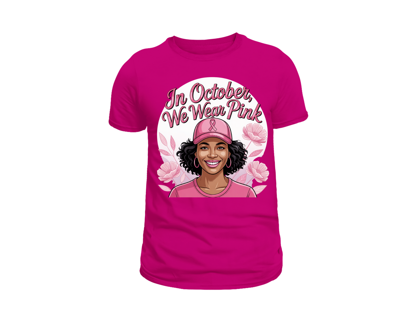 IN OCTOBER WE WEAR PINK T-SHIRT