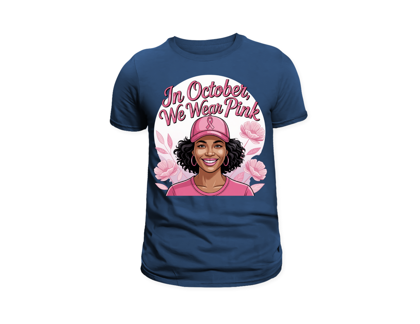 IN OCTOBER WE WEAR PINK T-SHIRT