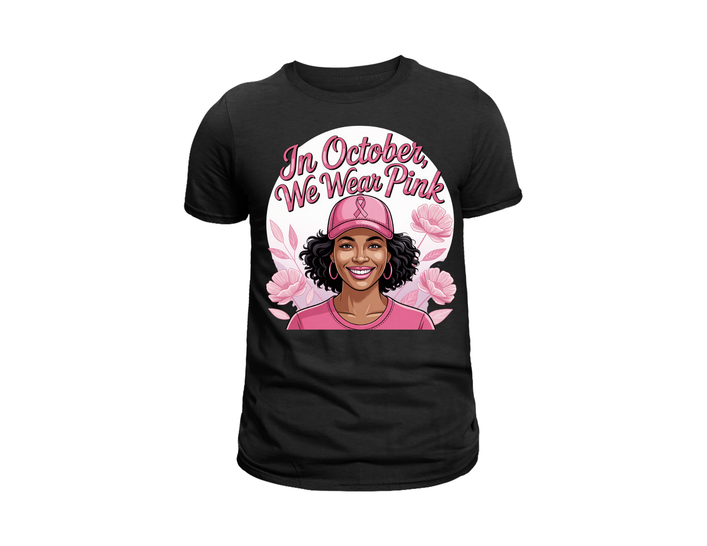 IN OCTOBER WE WEAR PINK T-SHIRT