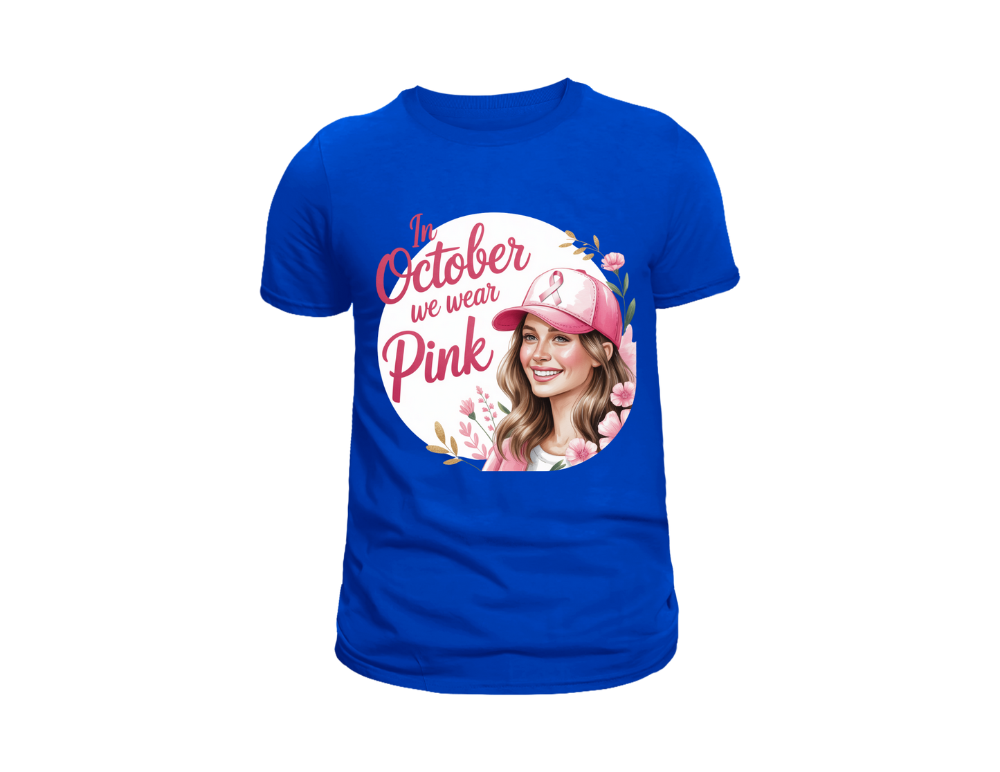 IN OCTOBER WE WEAR PINK T-SHIRT