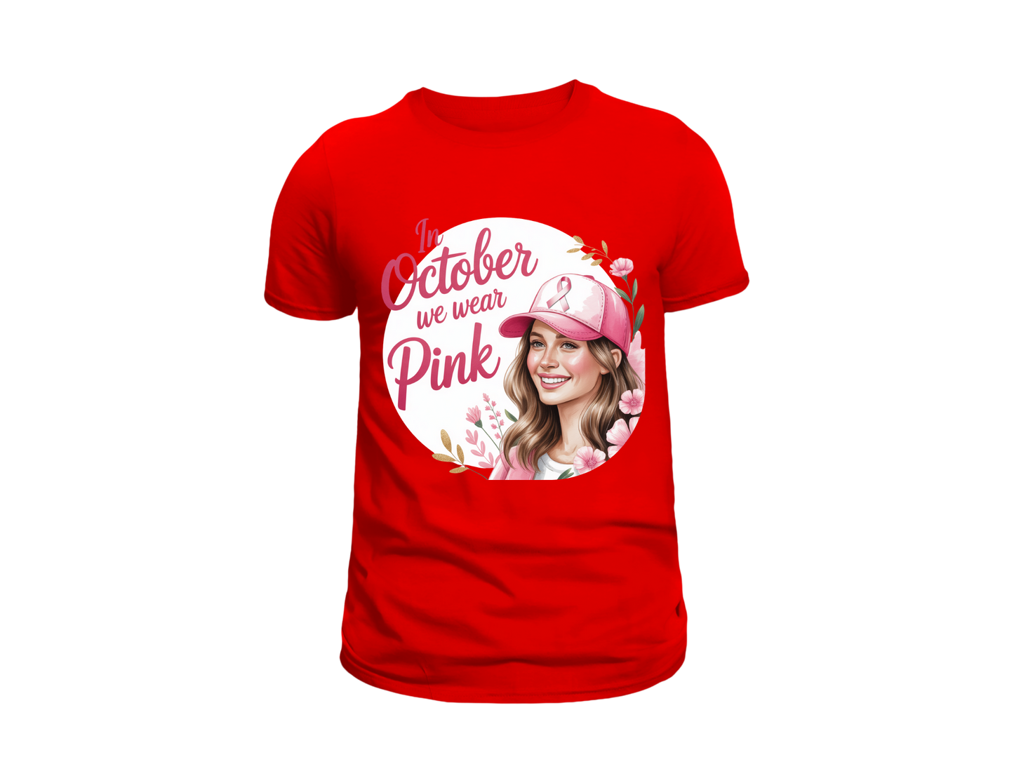 IN OCTOBER WE WEAR PINK T-SHIRT