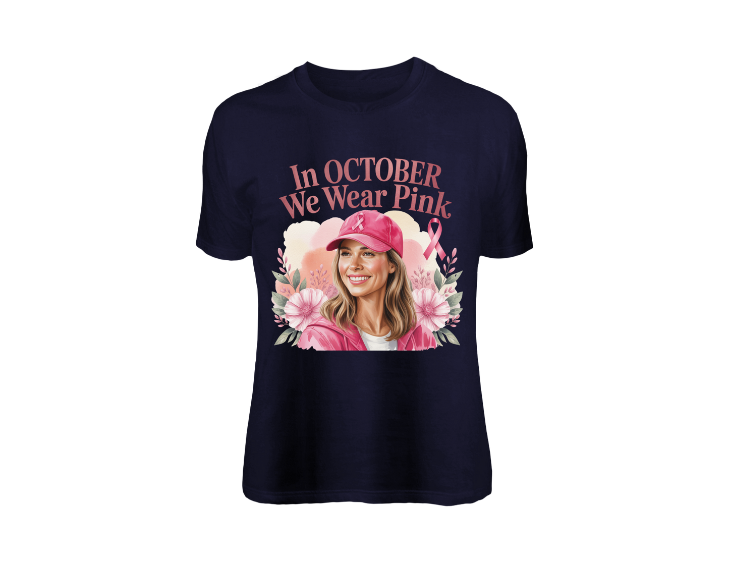 IN OCTOBER WE WEAR PINK T-SHIRT